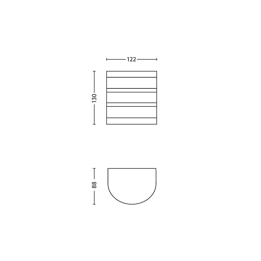 Philips - LED εξωτερικός φωτισμός LED/3W/230V IP44