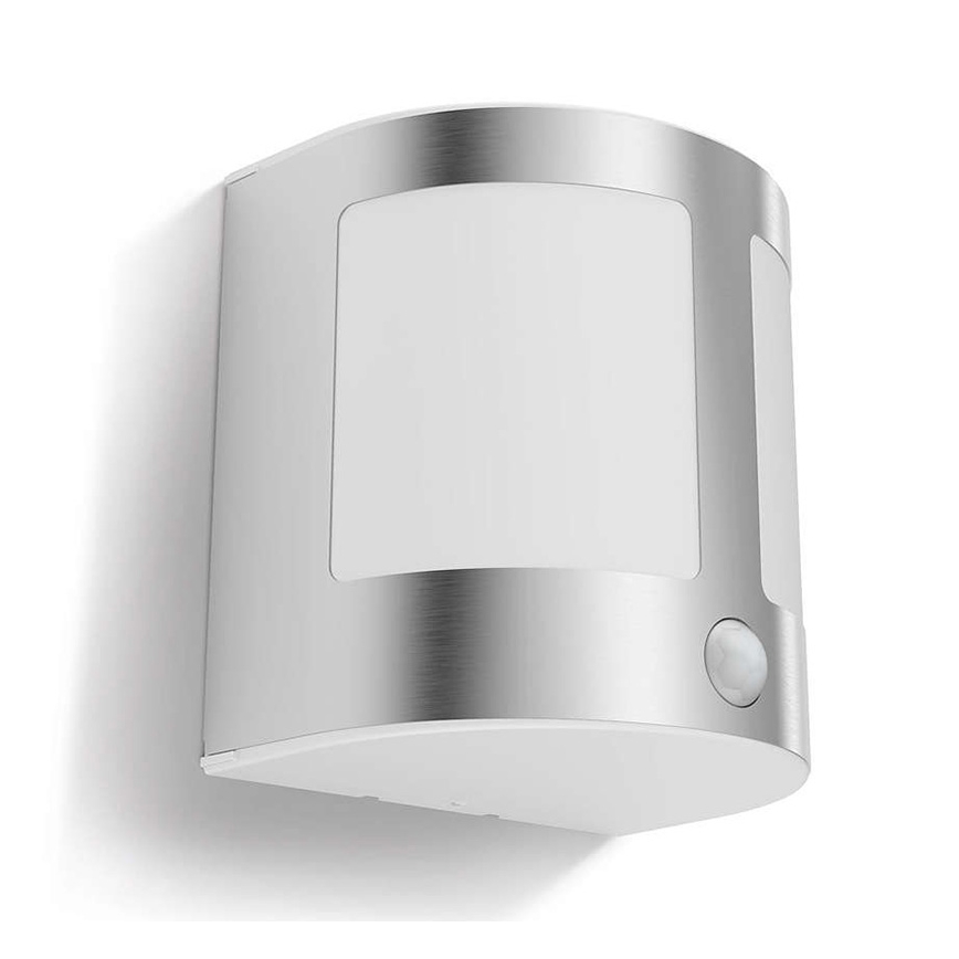 Philips - Φως τοίχου εξωτερικού χώρου LED με αισθητήρα 1xLED/3,5W IP44