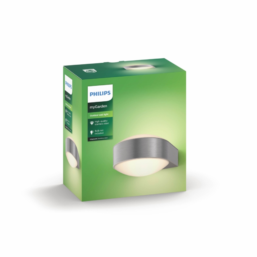 Philips - Φως τοίχου εξωτερικού χώρου E27/42W IP44