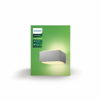 Philips - Φως τοίχου εξωτερικού χώρου E27/42W/230V IP44