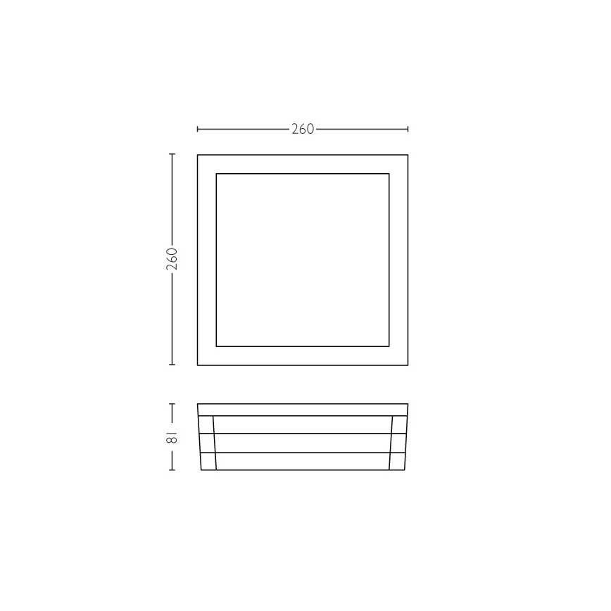 Philips - Φως εξωτερικού χώρου 2xE27/14W IP44