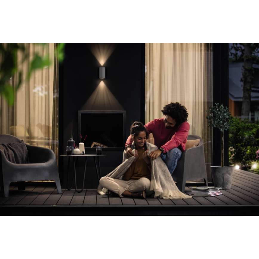 Philips - Επιτοίχιο φωτιστικό LED εξωτερικού χώρου 2xLED/4,5W IP44