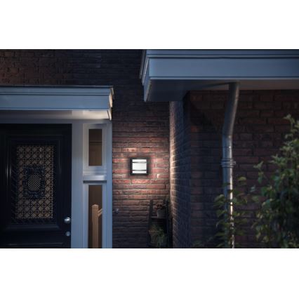 Philips - LED Εξωτερικό επιτοίχιο φωτιστικό LED/12W IP44