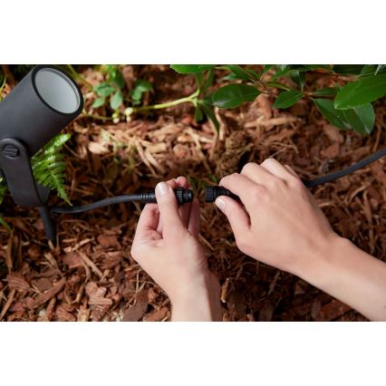 Philips - Σετ επέκτασης εξωτερικού φωτιστικού LED RGB Hue LILY LED/8W/230V IP65