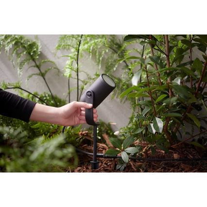 Philips - Σετ επέκτασης εξωτερικού φωτιστικού LED RGB Hue LILY LED/8W/230V IP65