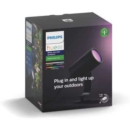 Philips - LED Φως σποτ εξωτερικού χώρου Hue LILY LED/8W/230V IP65