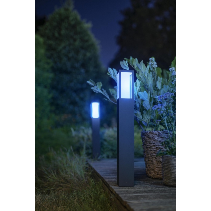 Philips - Λάμπα εξωτερικού χώρου LED RGB Hue IMPRESS 2xLED/8W/230V IP44