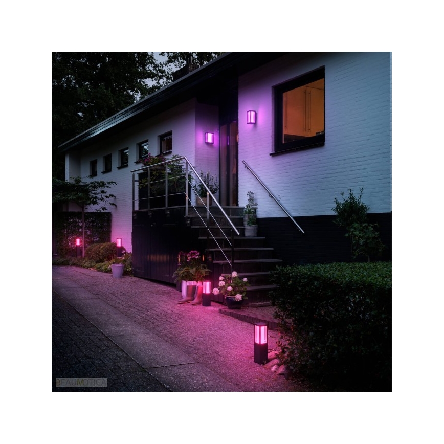 Philips - LED RGBW Dimming Εξωτερικού χώρου lamp Hue IMPRESS LED/16W/24V IP44