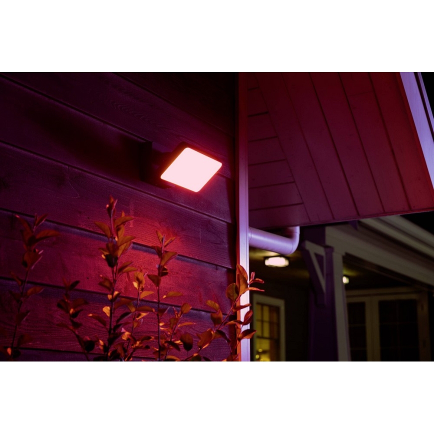 Philips - LED RGBW Dimming Εξωτερικού χώρου reflektor Hue DISCOVER 2xLED/15W/230V 2000-6500K IP44