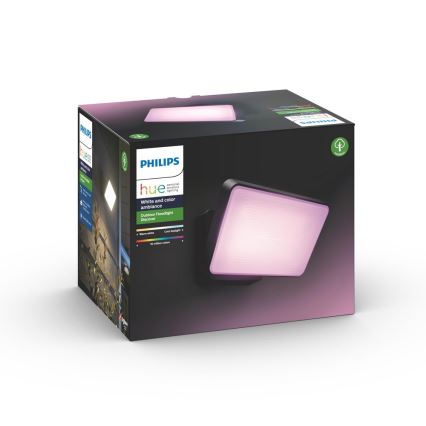 Philips - LED RGBW Dimming Εξωτερικού χώρου reflektor Hue DISCOVER 2xLED/15W/230V 2000-6500K IP44