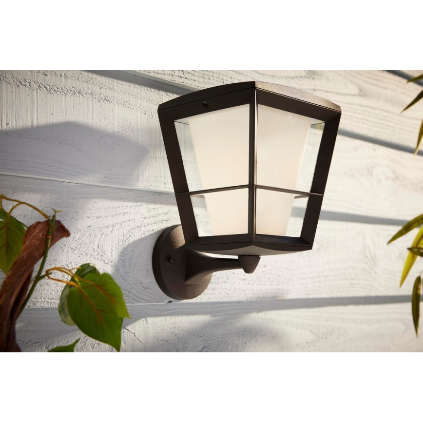 Philips - LED RGBW Ρυθμιζόμενο εξωτερικό επιτοίχιο φωτιστικό Hue ECONIC LED/15W/230V IP44