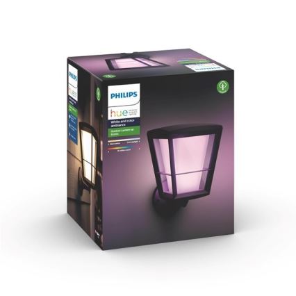 Philips - LED RGBW Dimmable φωτιστικό τοίχου εξωτερικού χώρου Hue ECONIC LED/15W/230V IP44