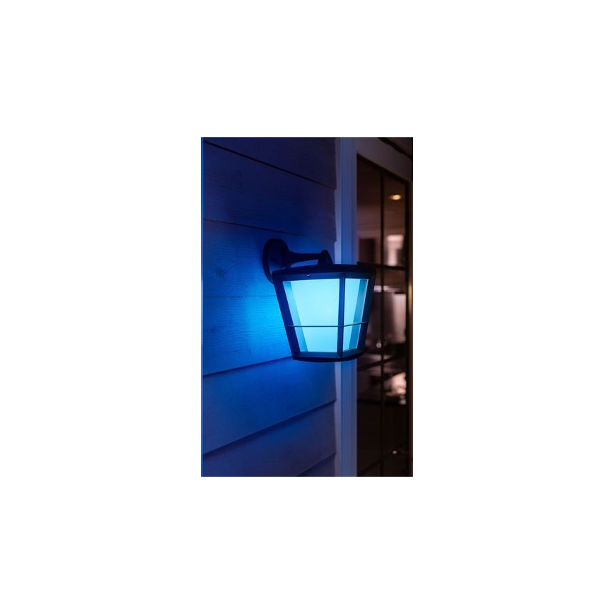 Philips - LED RGBW Dimmable φωτιστικό τοίχου εξωτερικού χώρου Hue ECONIC LED/15W/230V 2000-6500K IP44