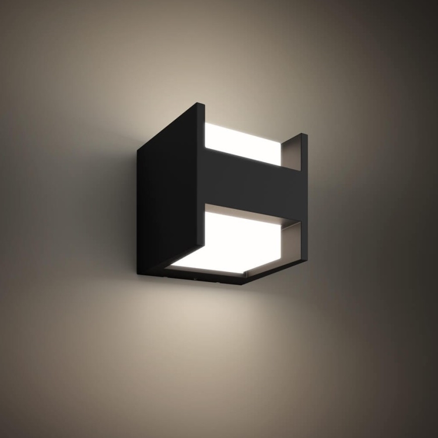 Philips - LED Dimmable φωτιστικό τοίχου εξωτερικού χώρου Hue FUZO LED/15W/230V IP44