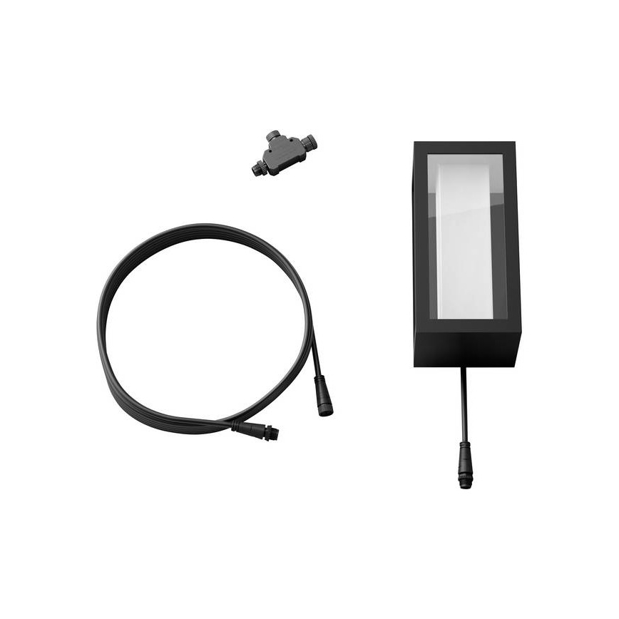 Philips - Ρυθμιζόμενο εξωτερικό επιτοίχιο φωτιστικό LED RGBW Hue IMPRESS 2xLED/8W/24V 2000-6500K IP44