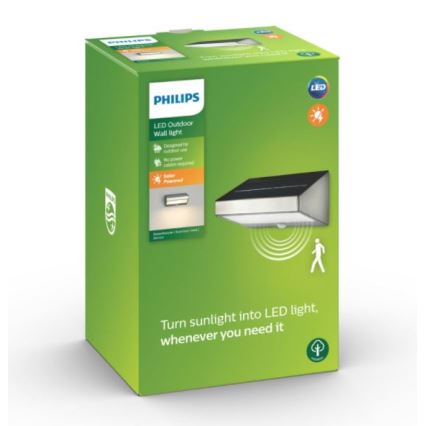 Philips 17811/47/16 - Ηλιακός φωτισμός LED με αισθητήρα MYGARDEN GREENHOUSE LED/15W IP44