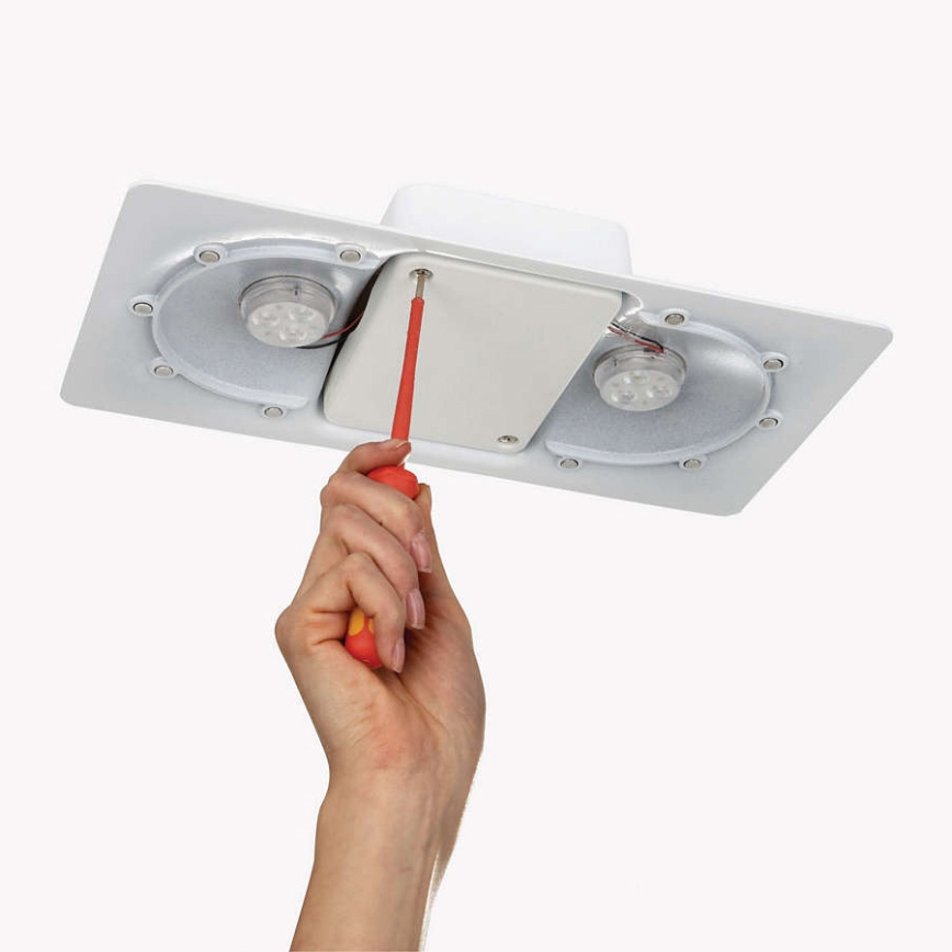 Philips 31605/11/16 - Φως οροφής LED INSTYLE MAGNA 2xLED/7,5W/230V