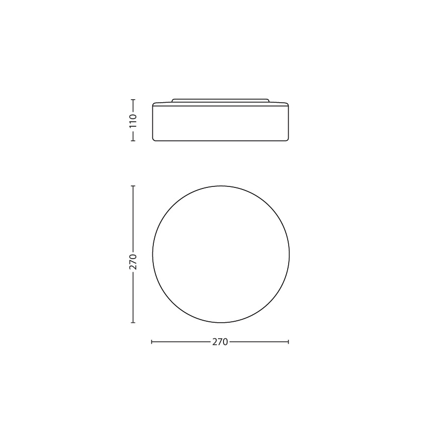 Philips 32081/31/16 - Φως μπάνιου MYBATHROOM POOL 1xE27/20W/230V IP44