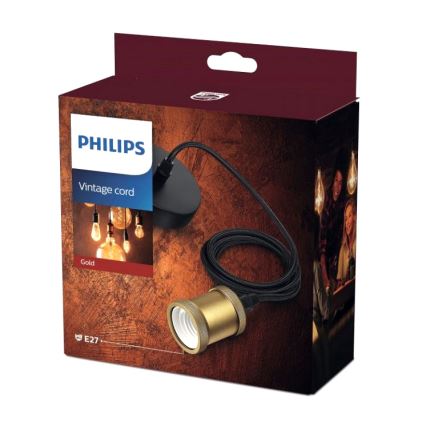 Philips - Ντουί ρεύματος με καλώδιο τροφοδοσίας 1xE27/40W/230V