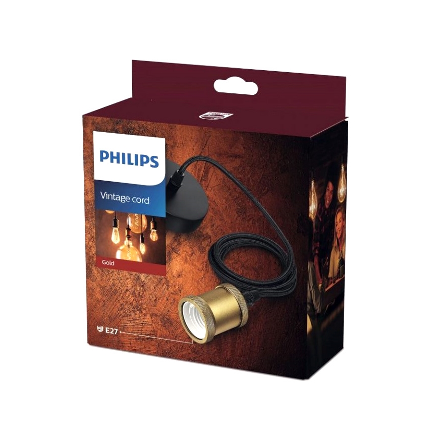 Philips - Ντουί ρεύματος με καλώδιο τροφοδοσίας 1xE27/40W/230V