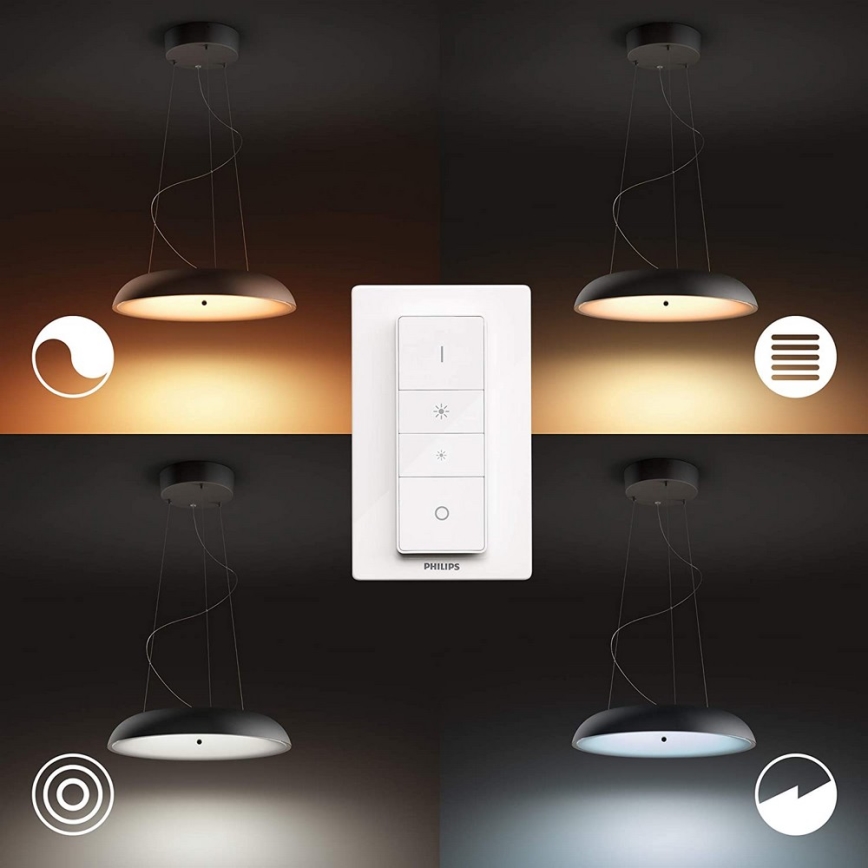 Philips - Πολύφωτο dimmer LED σε σχοινί Hue AMAZE LED/39W/230V + RC