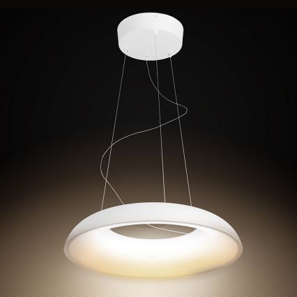 Philips - Ρυθμιζόμενο φωτιστικό οροφής LED με καλώδιο Hue AMAZE LED/39W/230V + τηλεχειριστήριο