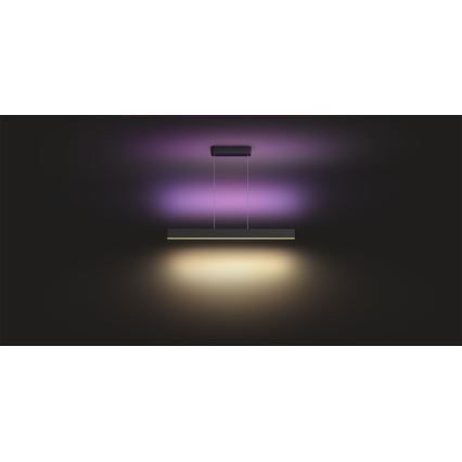 Philips -  LED RGBW Πολύφωτο dimming με συρματόσχοινο Hue ENSIS White And Color Ambiance 2xLED/39W/230V