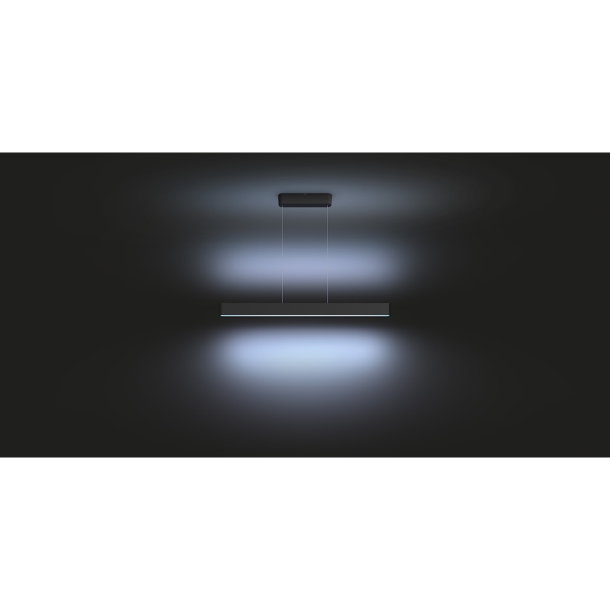 Philips -  LED RGBW Πολύφωτο dimming με συρματόσχοινο Hue ENSIS White And Color Ambiance 2xLED/39W/230V