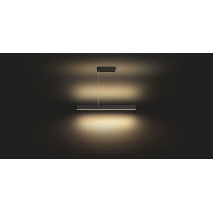 Philips -  LED RGBW Πολύφωτο dimming με συρματόσχοινο Hue ENSIS White And Color Ambiance 2xLED/39W/230V