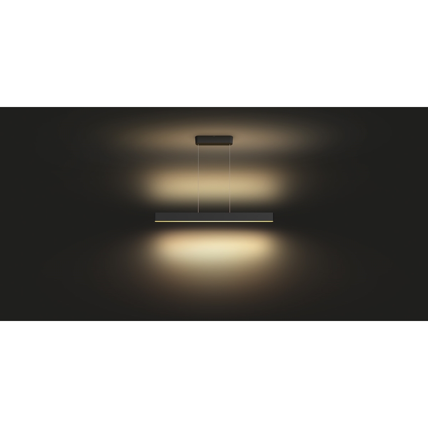 Philips -  LED RGBW Πολύφωτο dimming με συρματόσχοινο Hue ENSIS White And Color Ambiance 2xLED/39W/230V