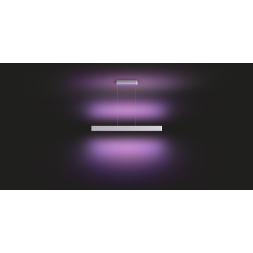 Philips - LED RGBW Πολύφωτο dimming με συρματόσχοινο Hue ENSIS White And Color Ambiance 2xLED/39W/230V