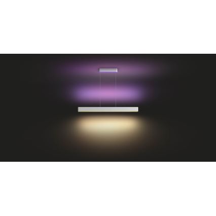 Philips - LED RGBW Πολύφωτο dimming με συρματόσχοινο Hue ENSIS White And Color Ambiance 2xLED/39W/230V