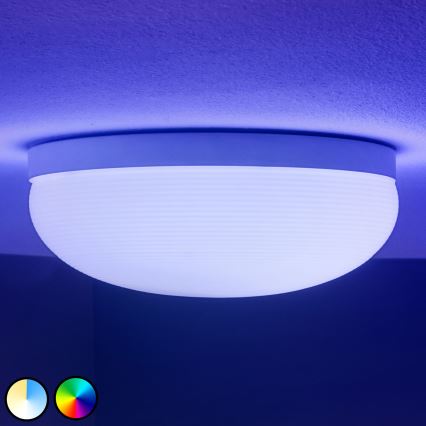 Philips - Ρυθμιζόμενο φωτιστικό οροφής LED RGBW Hue FLOURISH White And Color Ambiance LED/32W/230V