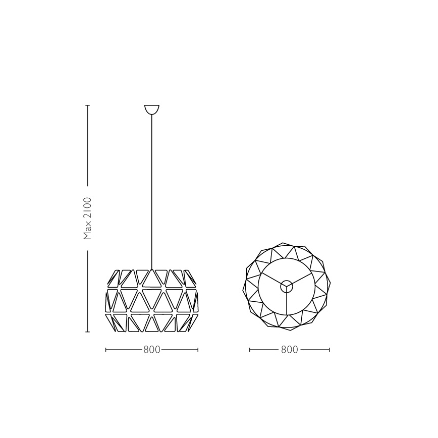 Philips - Κρεμαστό φως οροφής E27/60W/230V