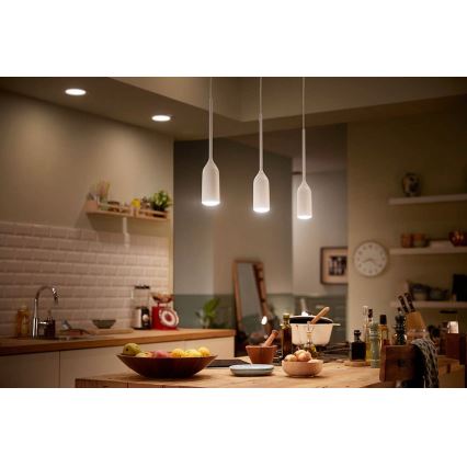 Philips - Πολύφωτο dimmer LED κρεμαστό Hue DEVOTE 1xE27/9,5W/230V