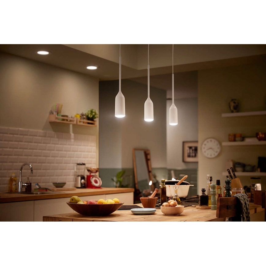 Philips - Πολύφωτο dimmer LED κρεμαστό Hue DEVOTE 1xE27/9,5W/230V