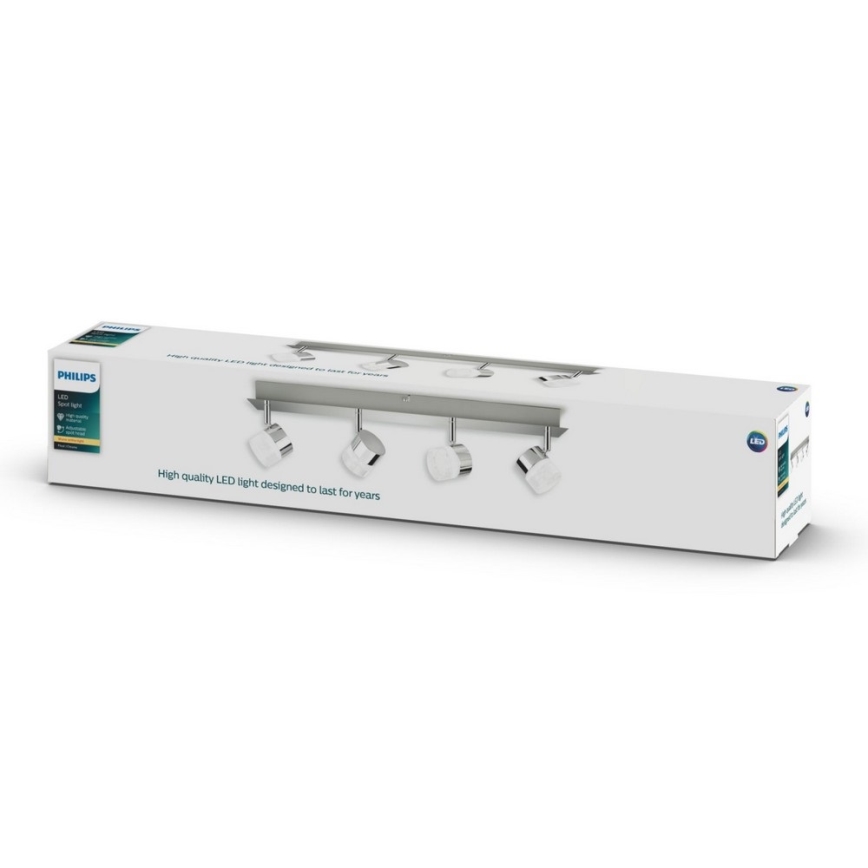 Philips 50149/11/P1 - Φως σποτ LED FLOAT 4xLED/4,5W/230V