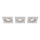 Philips 50193/87/PN - ΣΕΤ 3x Χωνευτό φως ENNEPER 1xGU10/5,5W/230V