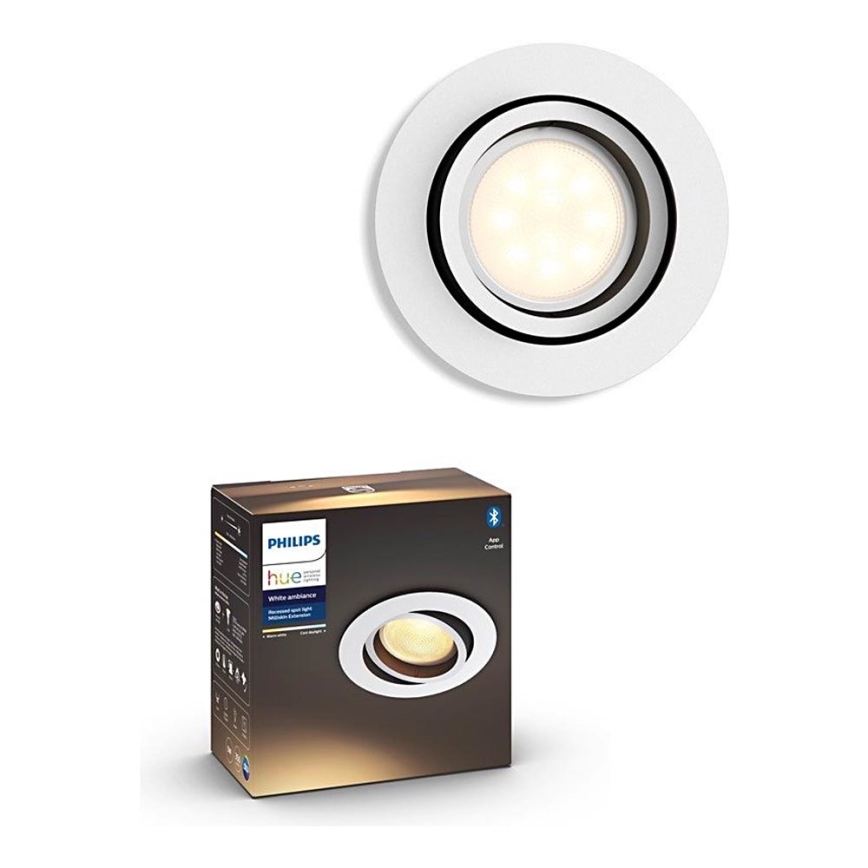 Philips 50411/31/P9 - LED Φως dimmer Hue MILLISKIN 1xGU10/5W/230V