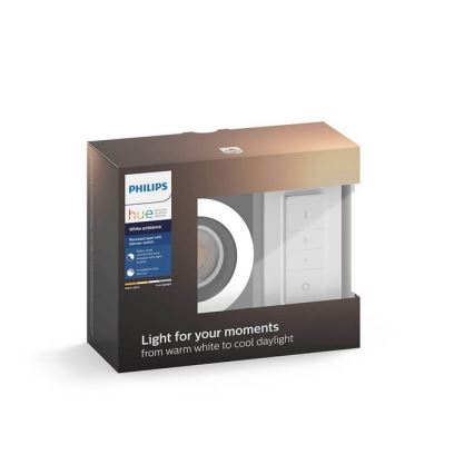 Philips - LED Φως dimmer Hue MILLISKIN 1xGU10/5,5W/230V