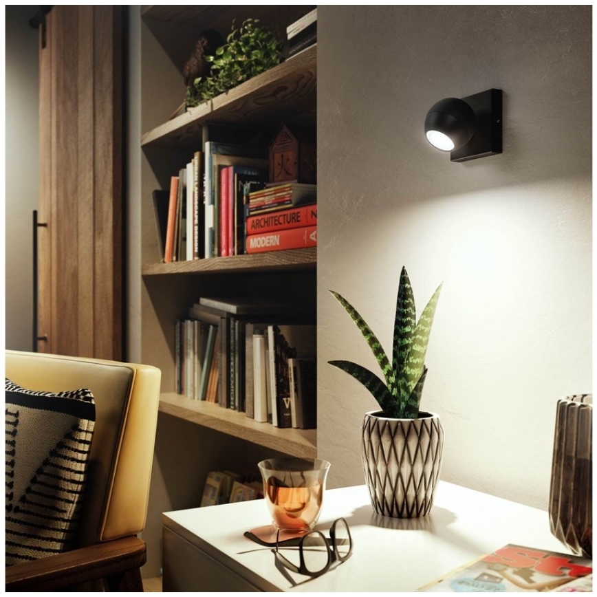 Philips - Ρυθμιζόμενο LED φωτιστικό σημείου Hue BUCKRAM 1xGU10/5W/230V με τηλεχειριστήριο