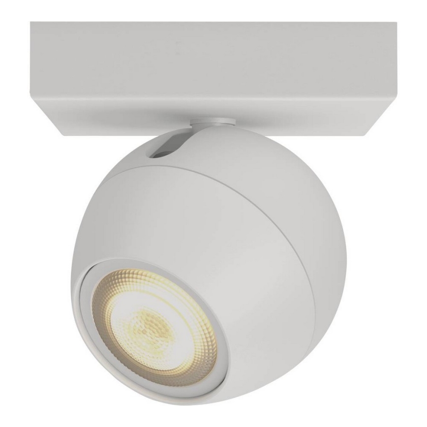 Philips - Ρυθμιζόμενο LED φωτιστικό σημείου Hue BUCKRAM 1xGU10/5W/230V με τηλεχειριστήριο