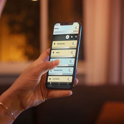 Philips - Ρυθμιζόμενο LED φωτιστικό σημείου Hue BUCKRAM 1xGU10/5W/230V με τηλεχειριστήριο