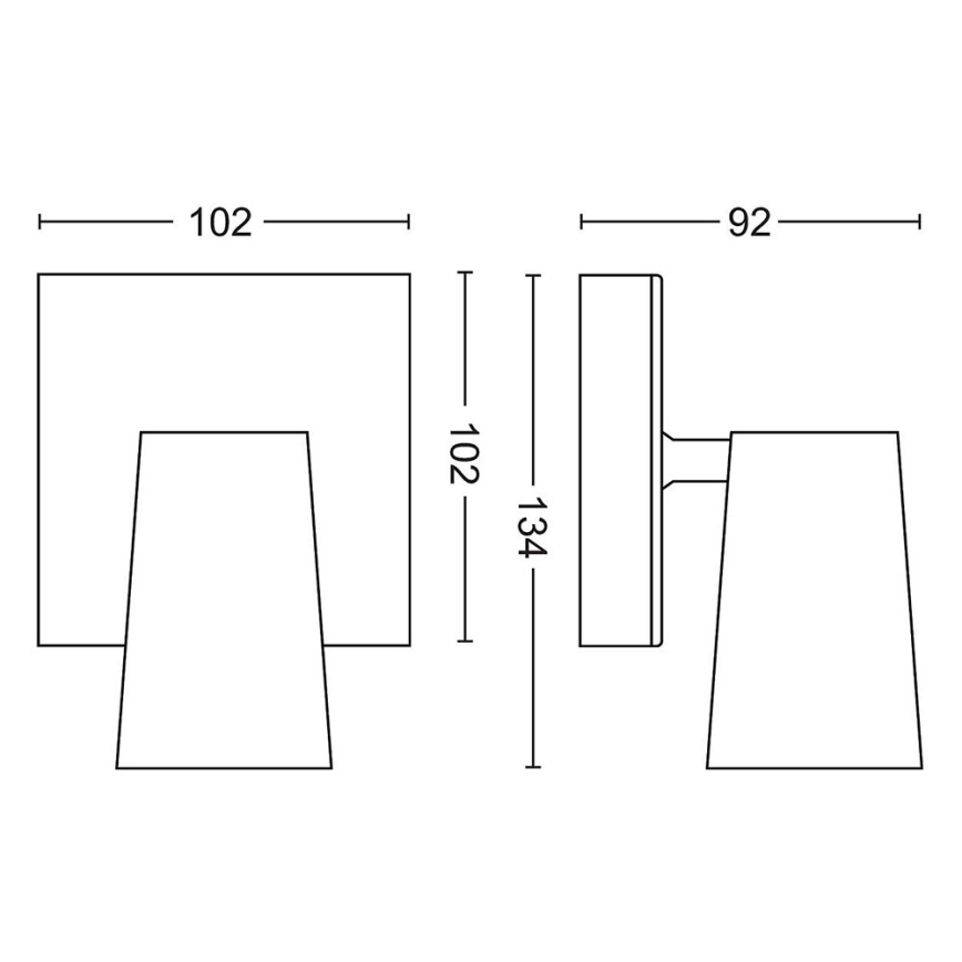 Philips - Φωτιστικό σποτ 1xGU10/5,5W/230V