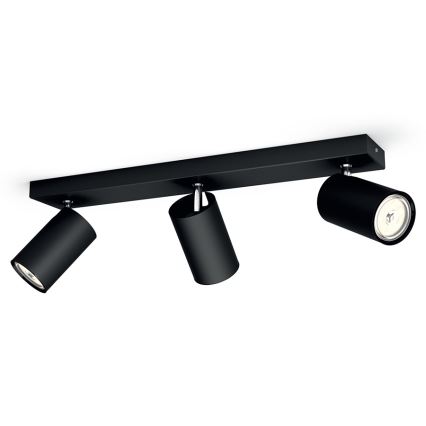 Philips - Φωτιστικό σποτ 3xGU10/5,5W/230V