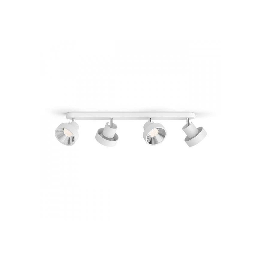 Philips 50604/31/P0 - LED Σποτ BUKKO 4xLED/4,3W/230V