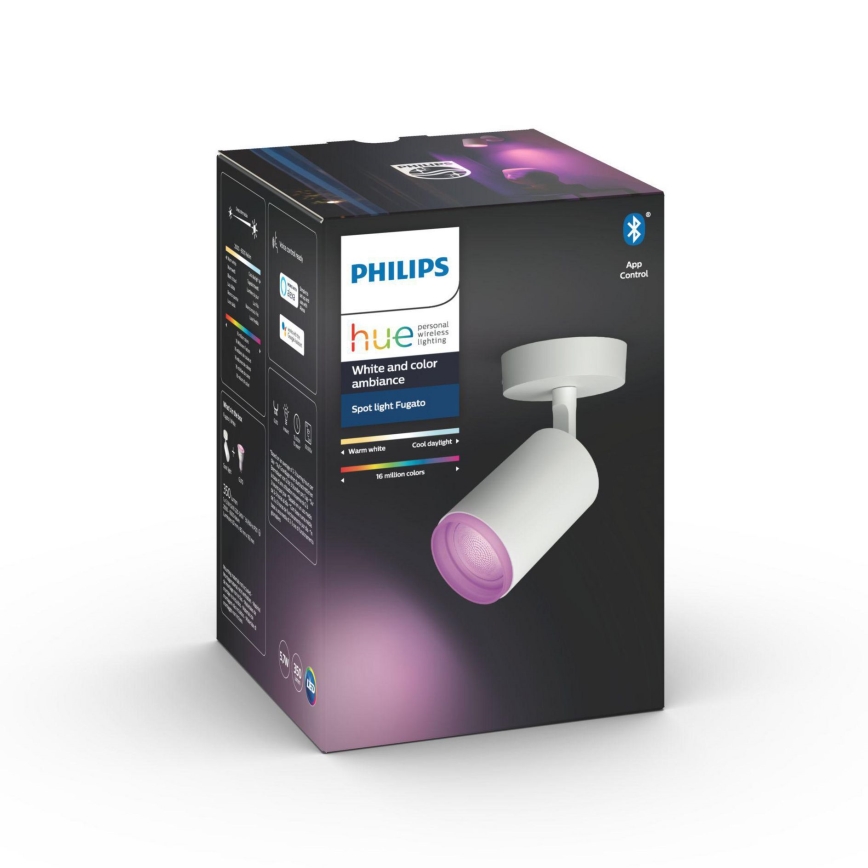 Philips - LED RGBW Dimmable σποτ Hue FUGATO 1xGU10/5,7W/230V