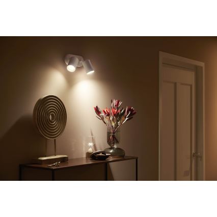Philips - LED RGBW Dimmable σποτ Hue FUGATO 2xGU10/5,7W/230V