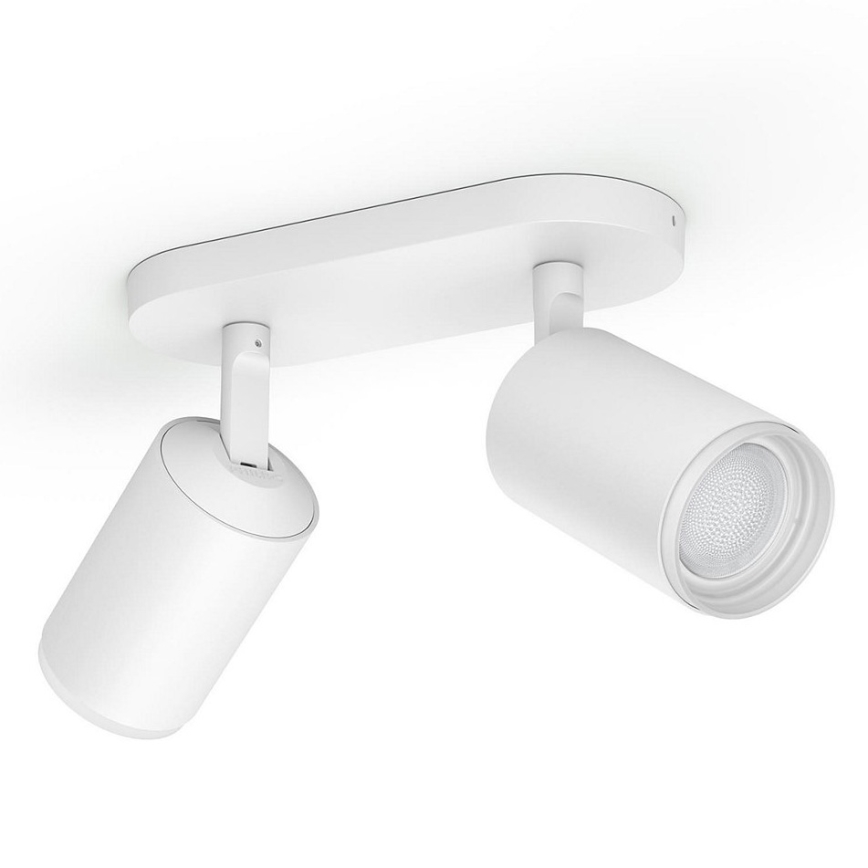 Philips - LED RGBW Dimmable σποτ Hue FUGATO 2xGU10/5,7W/230V