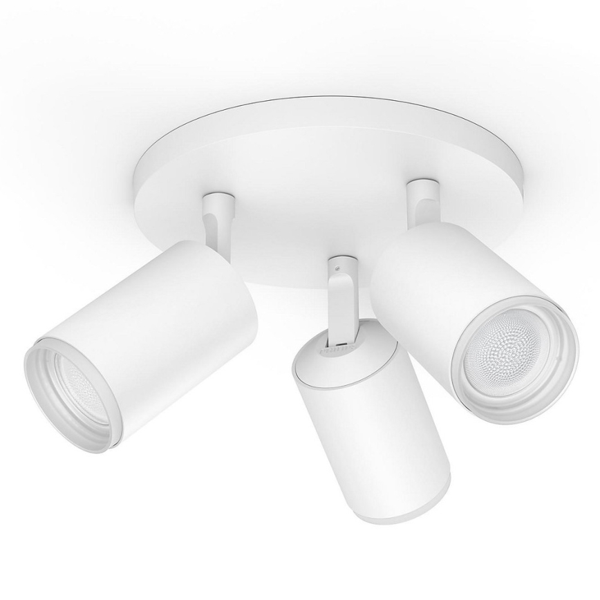 Philips - LED RGBW Dimmable σποτ Hue FUGATO 3xGU10/5,7W/230V